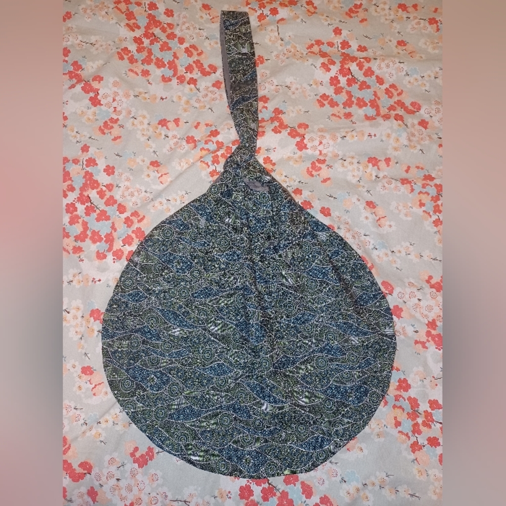 Handmade, japanese style pouch bag.